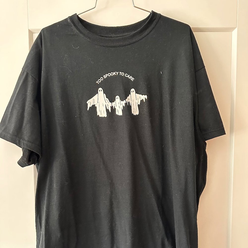 Too Spooky To Care Graphic Tee